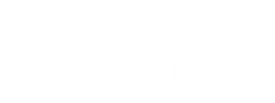 travel insider icon with jet - menu white