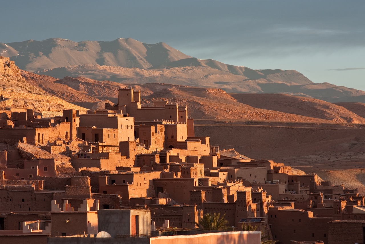 morocco, ait benhaddou, kasbah, africa, village, mountains, fortress, qasba, qasaba, casbah, architecture, landscape, morocco, morocco, morocco, morocco, morocco, nature, africa, africa